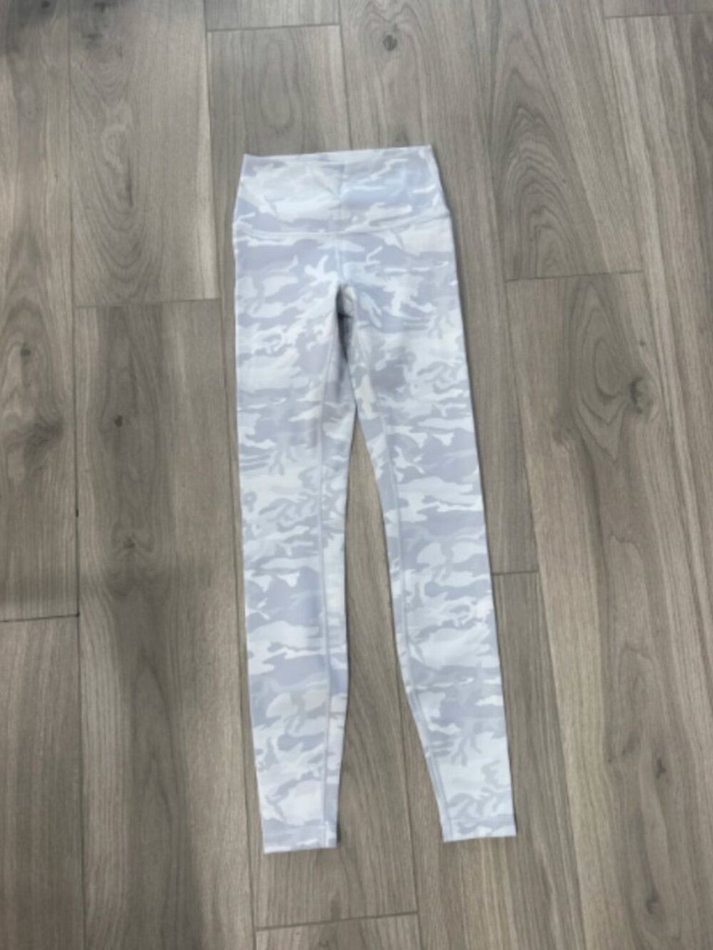 Lululemon light gray camouflage leggings